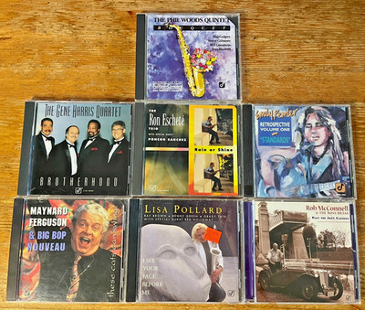 Concord Jazz CD 7 Albums Various Artists Lisa Pollard Ron Eschete Gene Harris