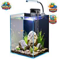5,5L Nano-Aquarium Starter-Set Mit Filter Und Led FüR Betta-Fische