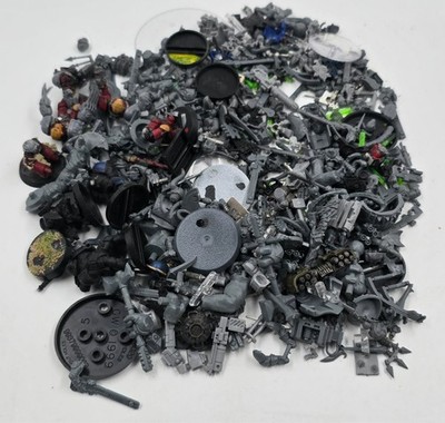 Haufen Bits Bases Weapons Models Space Marines Tau Warhammer 40K