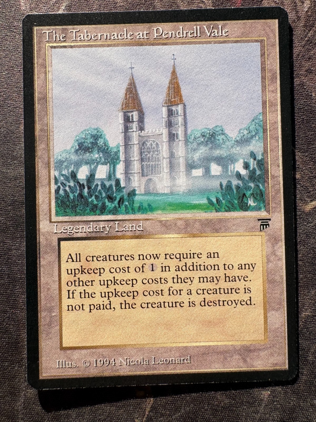 The Tabernacle at Pendrell Vale 1994 Legends Base Price Guide