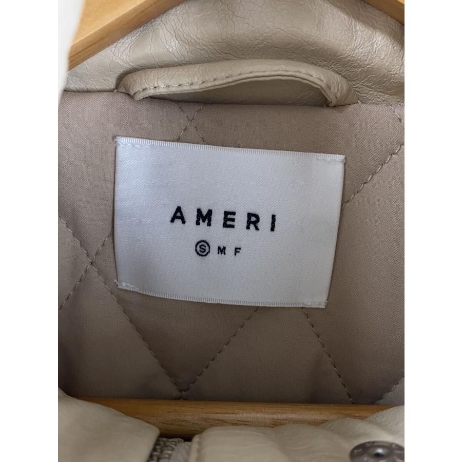AMERI PASTING LIKE SYNTHETIC LEATHER JACKET S 013… - image 3