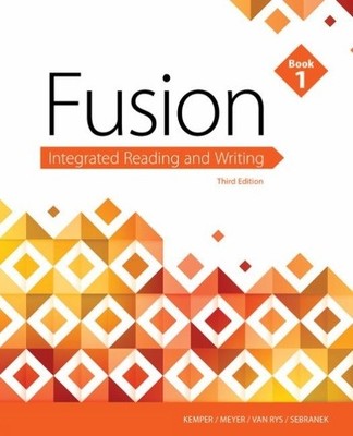 Fusion: Integrated Reading & Writing, Book 1 (w/ MLA9E Update... - 9781337615006