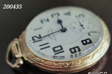 2.0MM LOW DOME MINERAL GLASS POCKET WATCH CRYSTAL FOR HAMILTON BEZEL MODEL 11