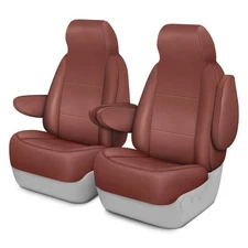 Saddleman 778530-02 Leatherette 2nd Row Brown Custom Seat Covers