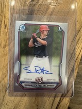 2026 Bowman #CPA-SP Sam Petersen Chrome Prospect Autograph Nationals 🔥🔥