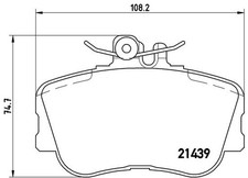 BREMBO BREMSSCHEIBEN + BREMSBEL&Auml;GE VORNE & HINTEN F&Uuml;R MERCEDES 100-KLASSE W202