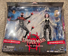 Marvel Legends Spider-Man Into the Spiderverse Miles Morales and Spider-Gwen