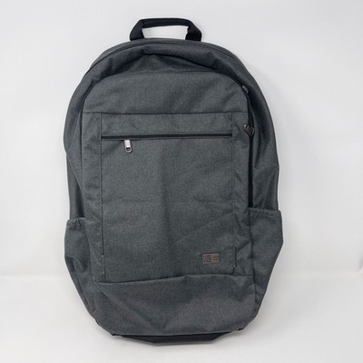 New Case Logic Laptop Backpack Charcoal Heather Gray Travel Business School 