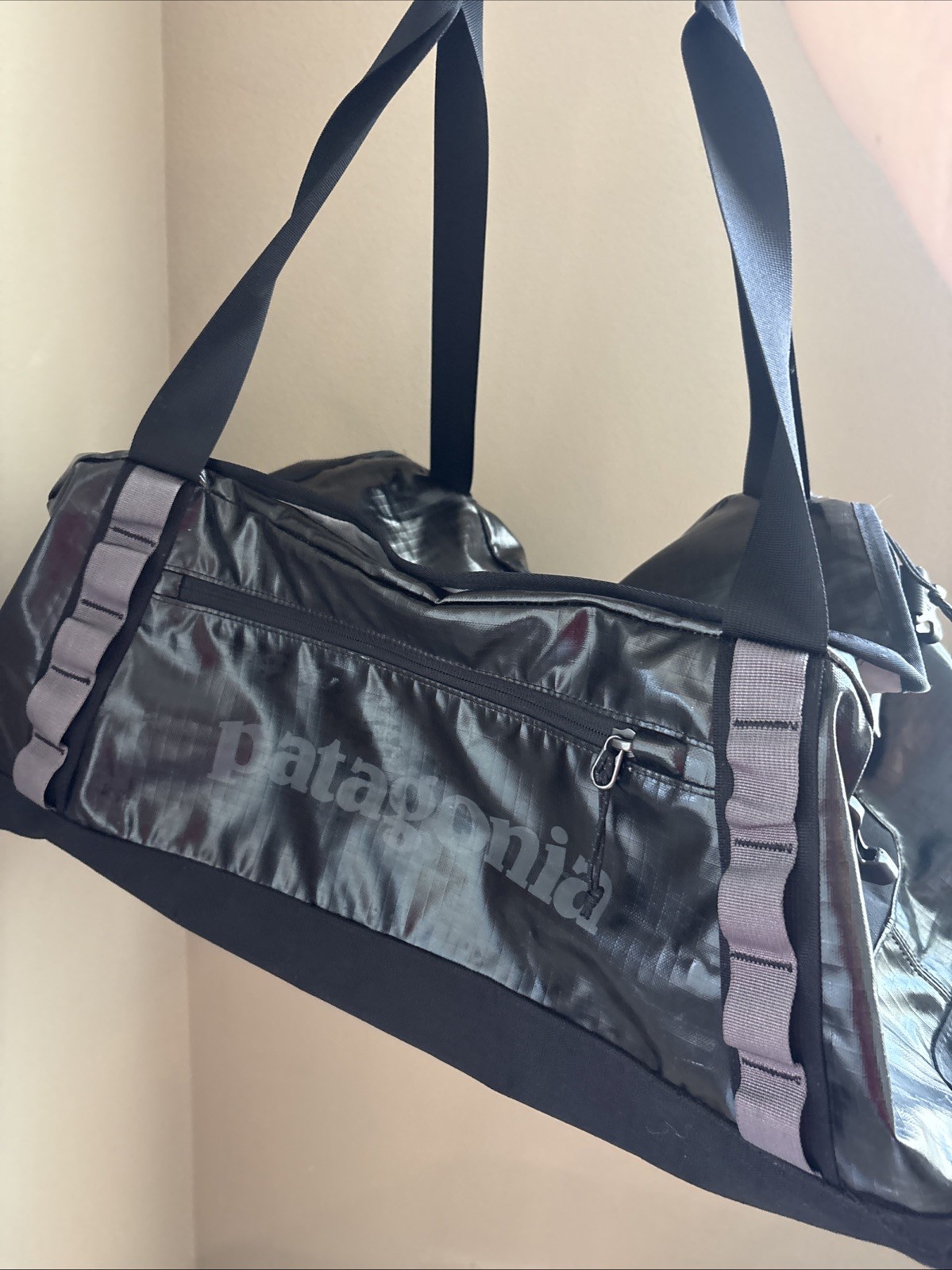 Patagonia Black Hole Duffel Bag Black Nylon Waterproof Trave