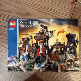 LEGO Knights Kingdom Vladek's Dark Fortress 8877 In 2005 Used W/Manual As Is
