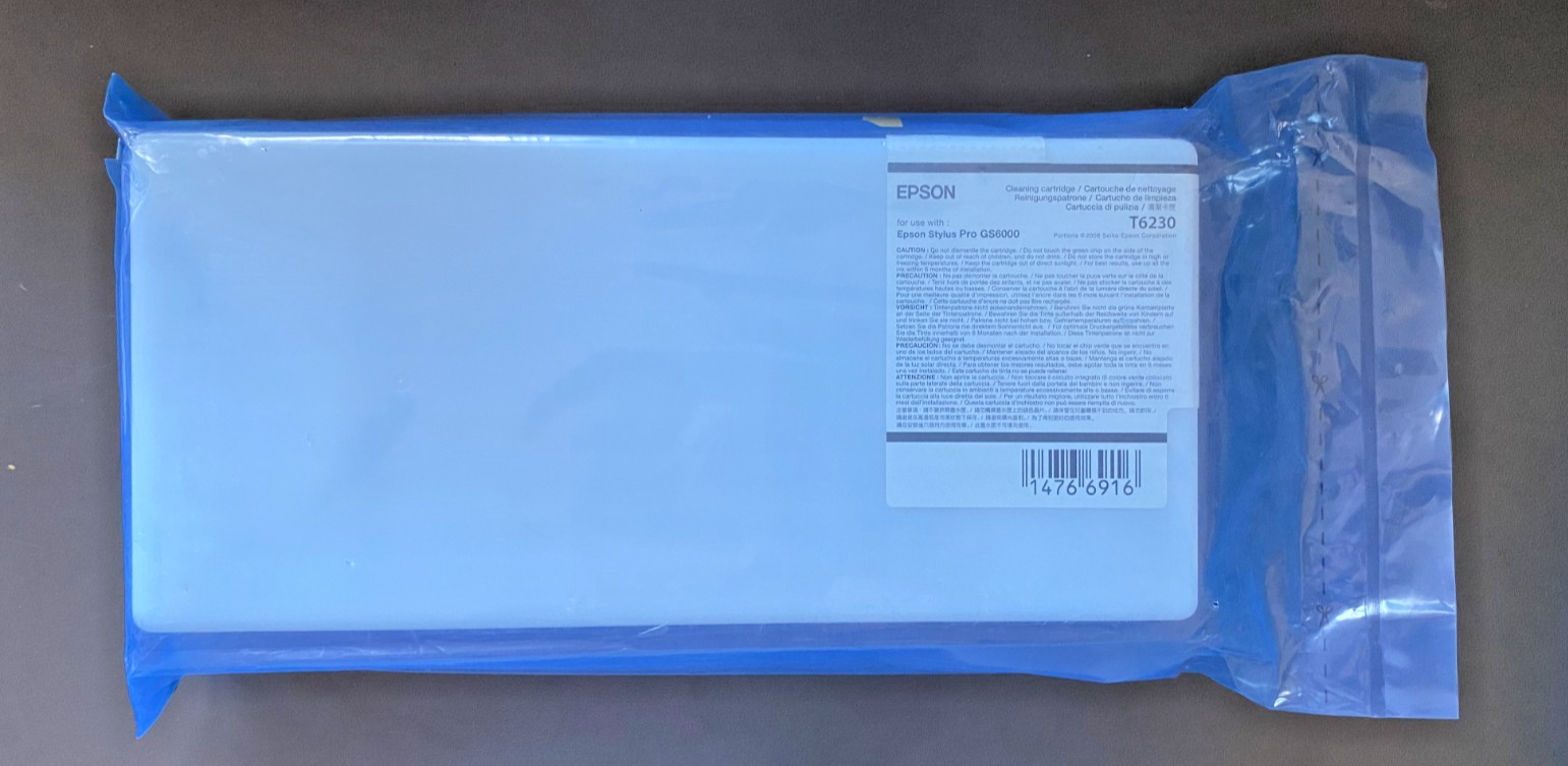 Genuine EPSON T6230 Cleaning Cartridge - FOR STYLUS PRO GS6000 (INC VAT)