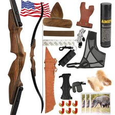 50/60lbs ILF Recurve Bow Archery 60" Takedown Split Bow Target Shooting Hunting