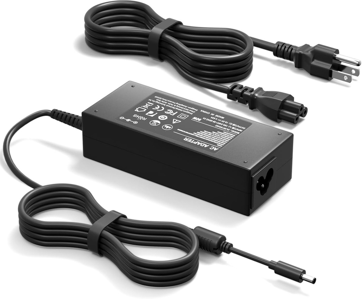 90W AC Adapter for Dell OptiPlex Micro 3080 7050 5060 MFF Desktop