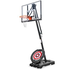 IE Sports Basketball Hoop, Height, 44" Backboard & Rebounder (Open Box)