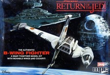 STAR WARS B-Wing Fighter Return Of The Jedi SNAP 1:144 MPC Model Kit MPC949