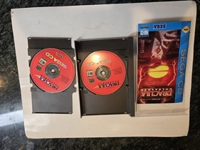 Dracula Unleashed (Sega CD, 1993) CIB. 2 discs + manual + reg card. Not Tested.