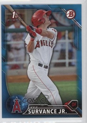 2016 Bowman Prospects Blue 120/150 Kyle Survance Jr #BP57 3q7