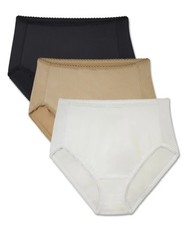 New Vanity Fair Light Control Smoothing Undershapers Hi-Cut 3 Pk Panties 5XL/12