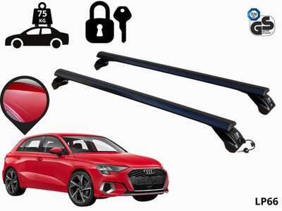 DACHTRÄGER FÜR AUDI A3 SPORTBACK OHNE HANDLAUF (8Y) 2020- MIT DIEBSTAHLSICHERUNG
