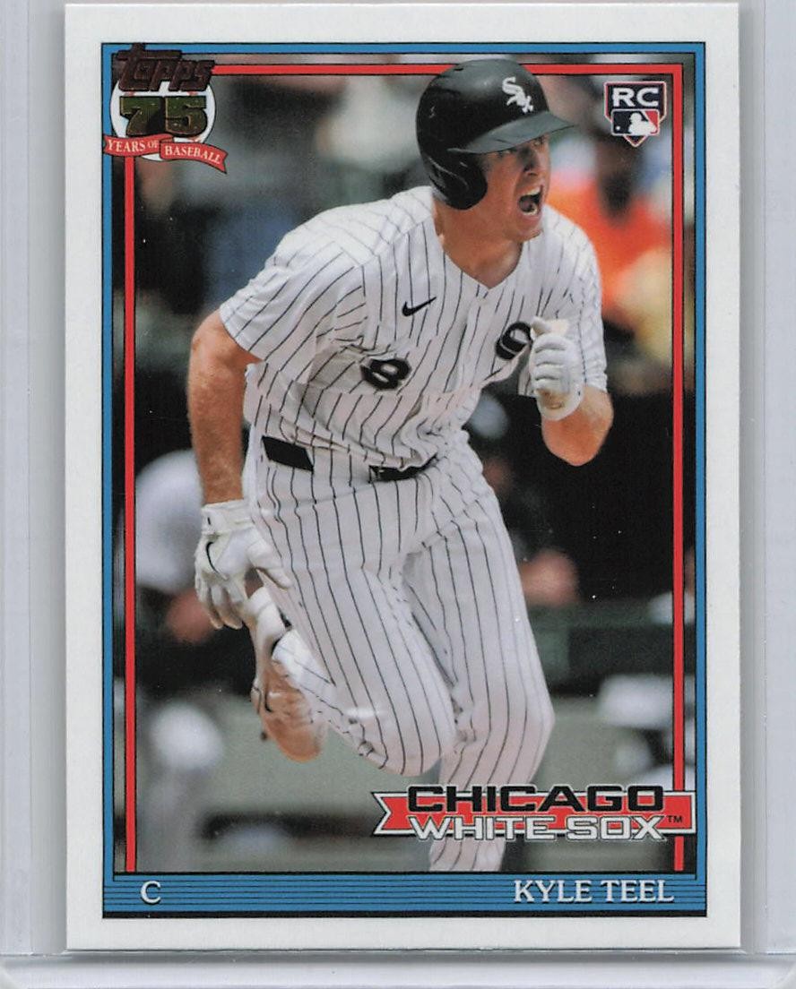 2026 #T91-91 Kyle Teel 1991 Topps Baseball 35th Anniversary (Series One)