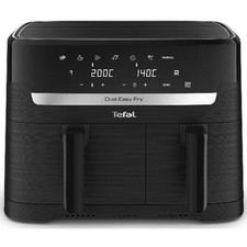 TEFAL EY901N Dual Easy Fry Essential Doppel-H...