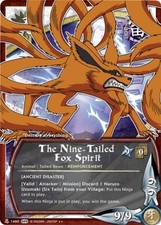 The Nine-Tailed Fox Spirit - N-1460 - Raro - 1ª Edición - Foil Kage Summit Casi Nuevo/L