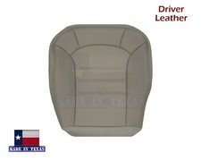 2002 Fits Jeep Liberty Limited Driver Replacement Bottom Leather Seat Cover Gray