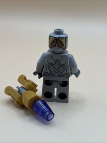 LEGO&reg; Chitauri Minifigure Marvel Super Heroes 76144 76126 Light Bluish Gray