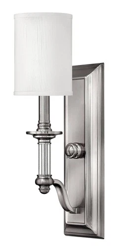 Hinkley Sussex 17 3/4" High Brushed Nickel Wall Sconce - Picture 3 of 6