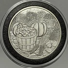 Thanksgiving Harvest Collectible Coin 1 Troy Oz .999 Fine Silver Round Medal 999