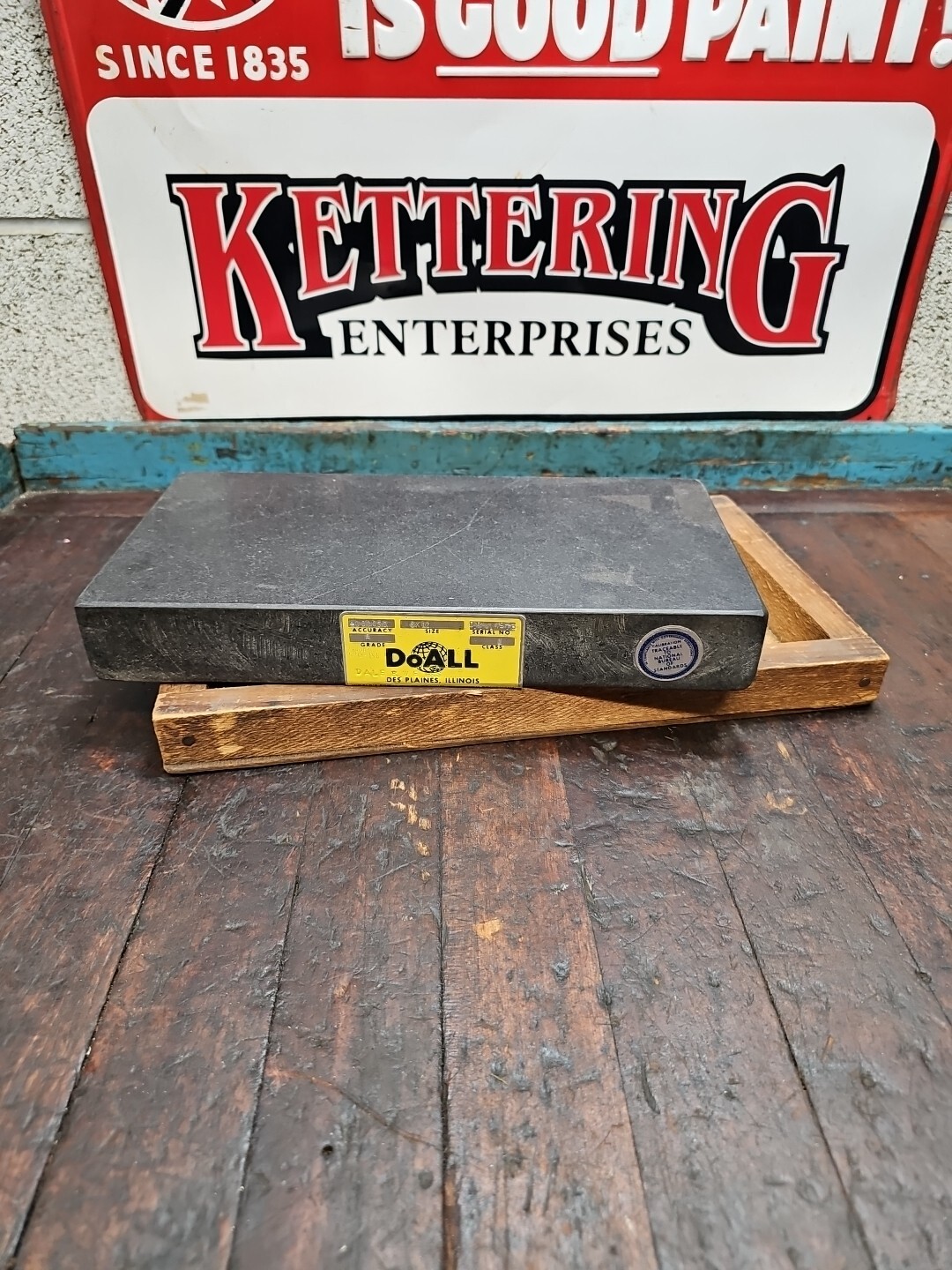 K411 Do All Doall 6"x 12" x 2" Black Granite Inspection Surface Plate Grade A eBay