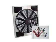 SPAL 30101516 Fan & Old Air Shroud 20-1/2"Hx18-1/2"Wx3-1/8"D [50-205185-16HP-0]