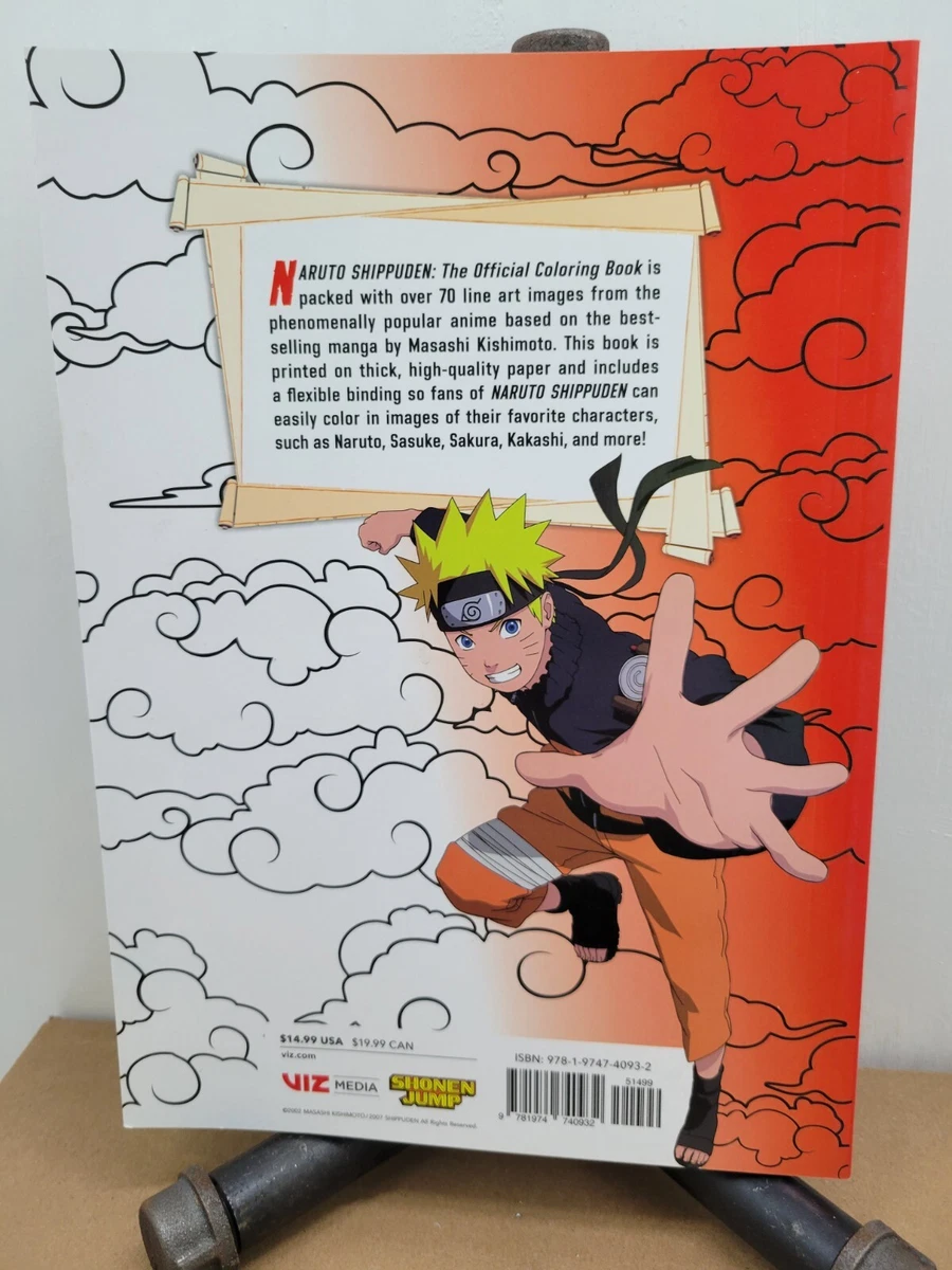 NARUTO SHIPPUDEN: The Official Coloring Book