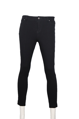 Club Monaco Women's Size US8 Black Cigarette Pant Cropped Slim Knit Trouser  $198
