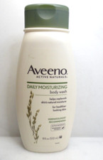 AVEENO DAILY MOISTURIZER BODY WASH NOURISHING OATMEAL 18 OZ NWOB