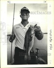 1994 Press Photo Ronnie Granier with a friend from the 