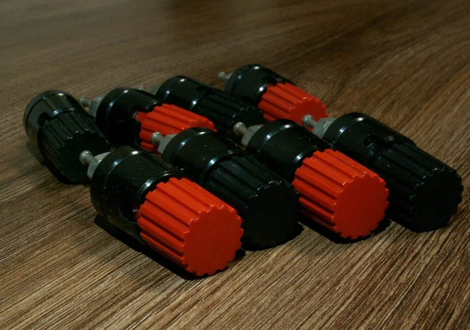 Speaker connector for Sansui AU-X1 - Used - ONE piece (Red or Black) - Bild 3 von 4