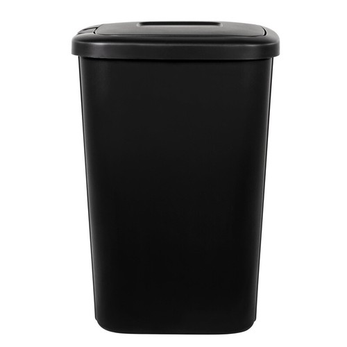 Touch Lid Kitchen Trash Can 13 Gallon Plastic Waste Bin Odor Control Slim Design - Picture 4 of 9