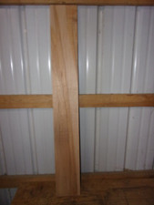 HARD MAPLE LUMBER WOOD KILN DRIED BOARD 45 3/8"X 6"X 3/4" 2409V RIFT SAWED