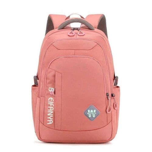 Nylon Backpack For Women With Large Capacity Sturdy Shoulder Bag Water Resistant - Picture 13 of 15