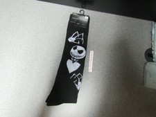 THE NIGHTMARE BEFORE CHRISTMAS JACK SKELLINGTON LONG SOCKS SIZE 4-10