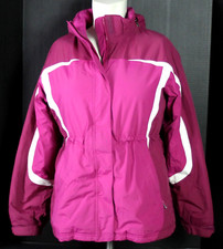 L.L.Bean Thinsulate Insulation Fushia Hooded Jacket  Girl's Size L 14-16