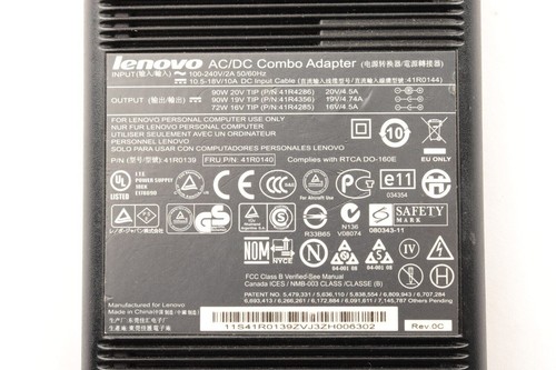 IBM Lenovo 90W slim AC/DC Combo Adapter 41R0139 | 41R0140 | 41R0144 - Picture 3 of 4