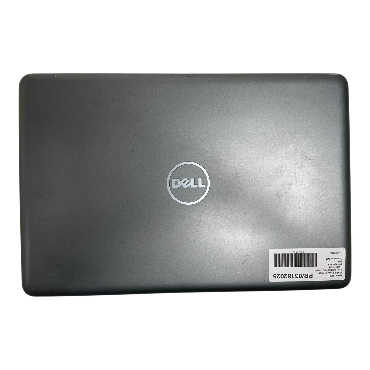 Windowsノート本体 Dell Inspiron P66F i7-7500U 8GB 1TB buff Dell Inspiron P66F i7-7500U 15.6