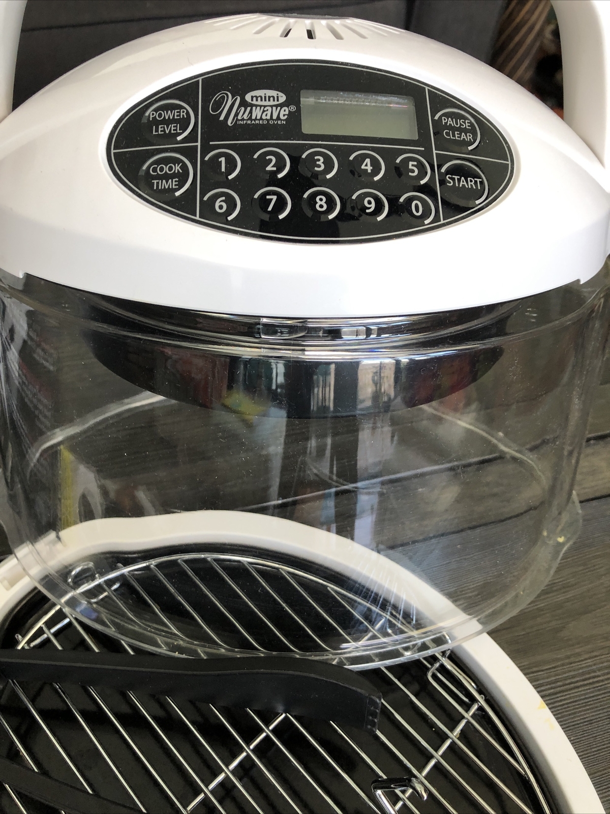 nuwave mini infrared oven white model 20101