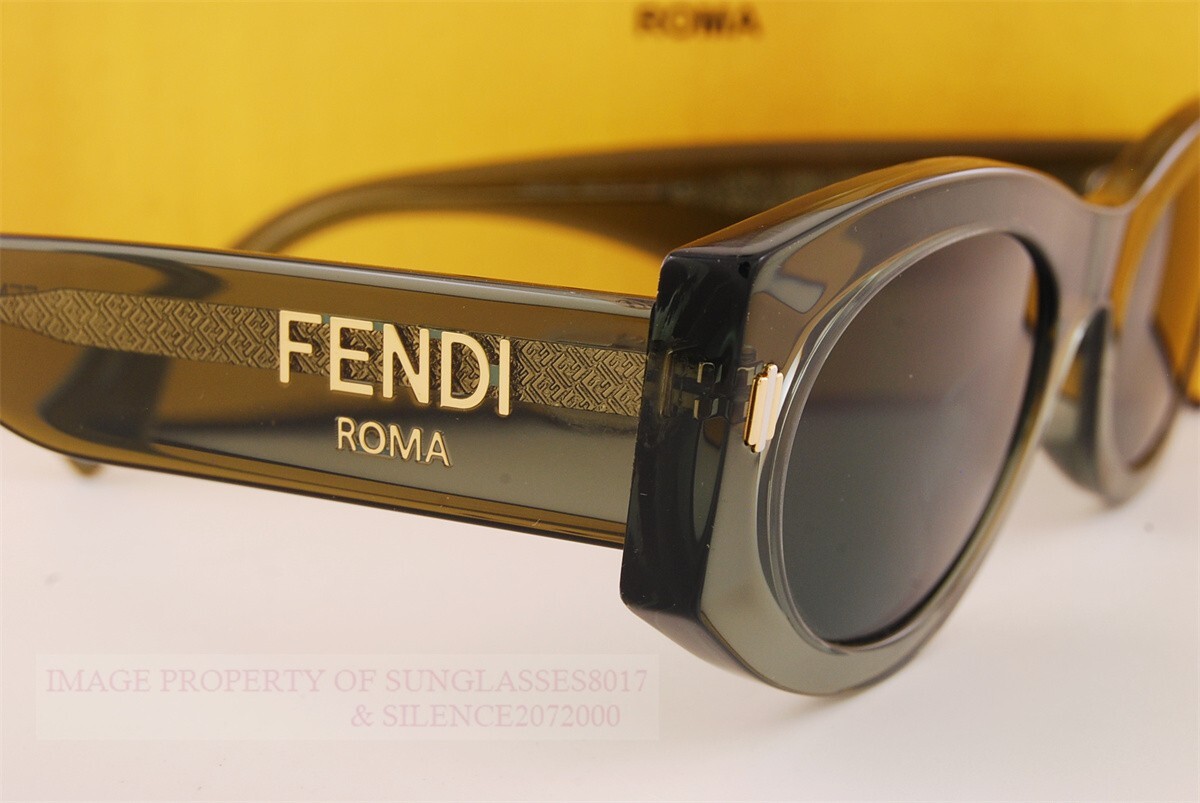 Brand New FENDI Sunglasses FE 40125I 95N Green/Dark Green  display picture 2
