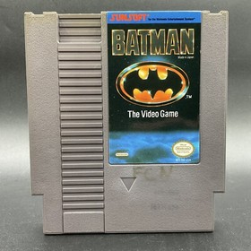 Batman: El Videojuego Nintendo NES, 1985 Juego con Funda Solo DE COLECCI&Oacute;N PROBADO FUNCIONANDO