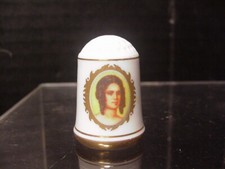 Sarah Polk First Lady Thimble Franklin Porcelain Limited Ed 1978