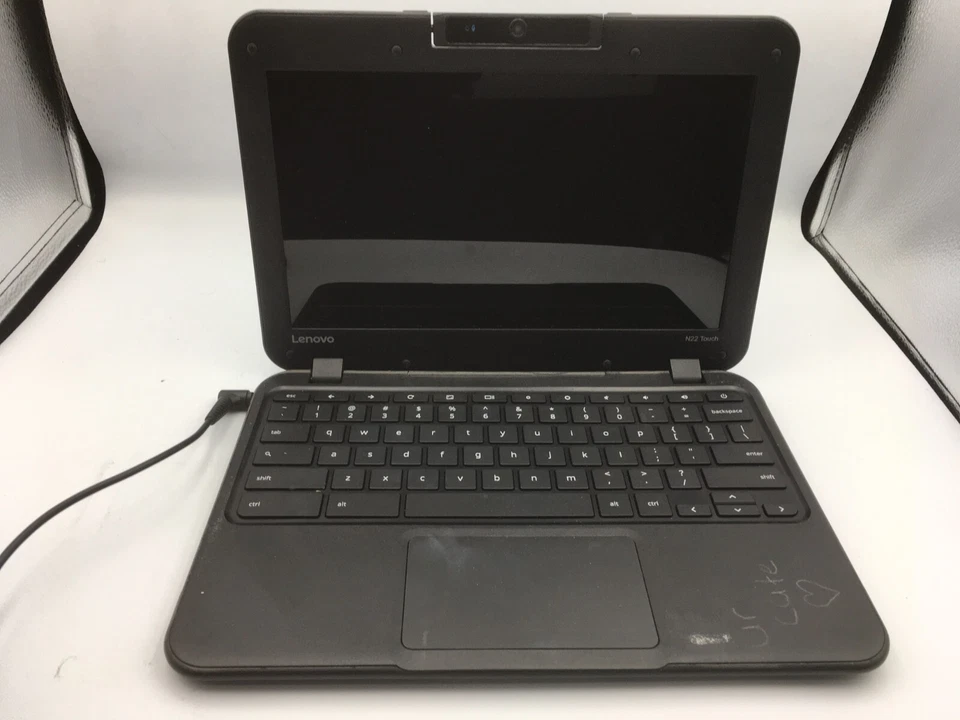 Lot of 6 Lenovo N22 Chromebooks Pentium 2 GB Ram 16 GB SSD Issues For Parts- FT - Image 4 of 4