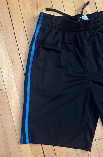 Adidas Athletic Shorts - Black Blue - Youth Large (14-18j - Lot of 2 - Workout - Picture 8 of 16